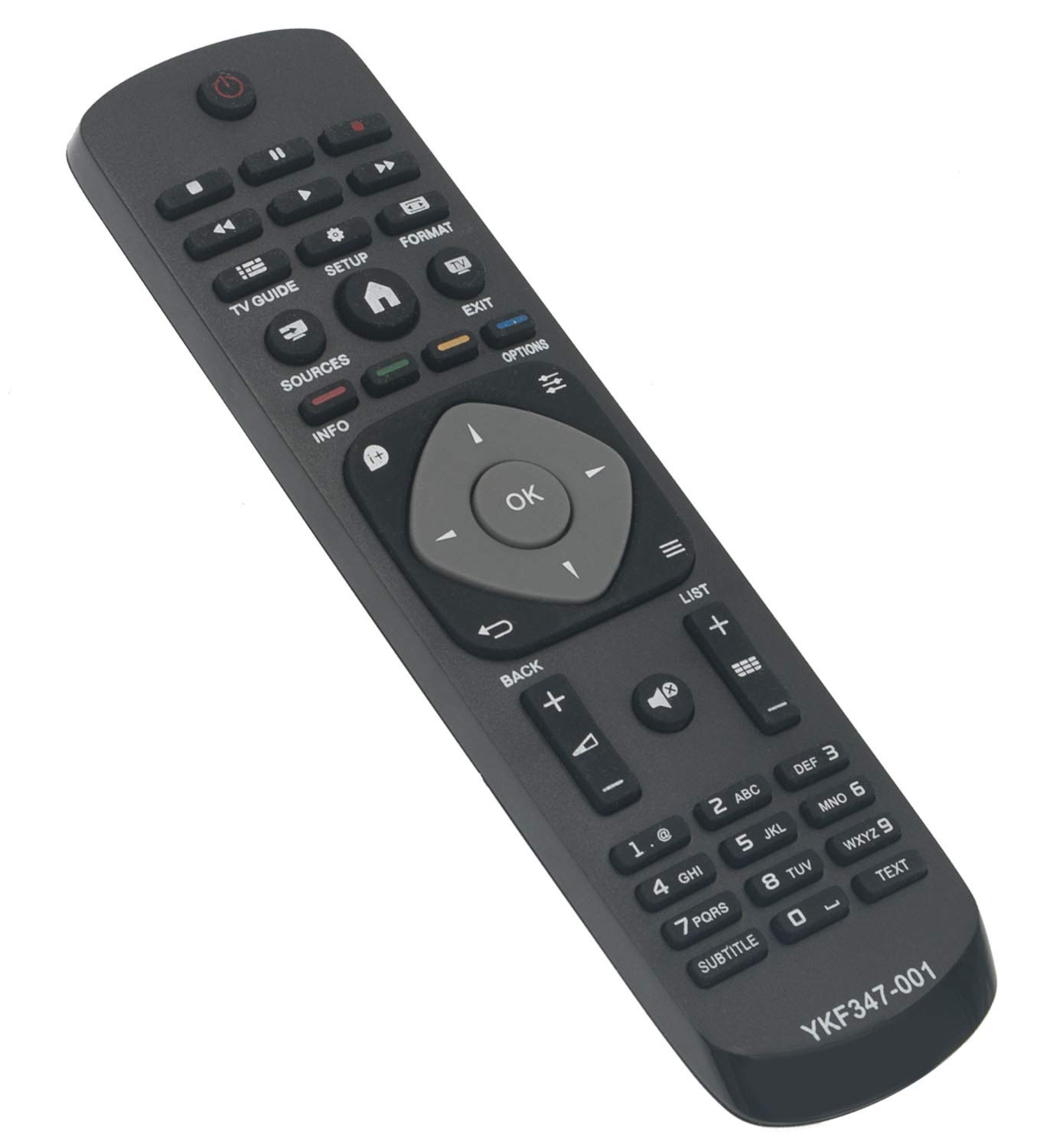 ALLIMITY YKF293-001 Remote Control Replacement for Philips Smart TV 37PFL6606H/12 40PFL6606H/12 42PFL3505H/12 32PFL5406H 32PFL6606H/12 37PFL6606H 40PFL6606H/12 40PFL6636K/02 46PFL6606H/12