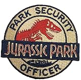 Patch Squad Men's Jurassic Park Ranger Security Officer Logo Patch