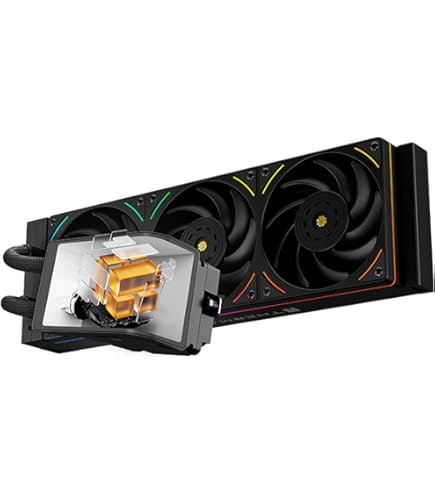 Thermalright WONDER VISION 簡易水冷CPUクーラー Amazon.com: Thermalright Wonder Vision 360 UB ARGB Black CPU