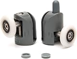 DTXLX 8 Pcs Shower Door Rollers 25mm Stainless Steel Sliding Wheel Replacement view 3