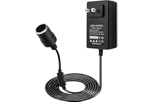 ABLY AC to DC Converter 2A 24W Car Cigarette Lighter Socket 100-250V to 12V AC/DC Power Adapter for Car Charger MP3 Player Car Telephone Automotive Razor etc.