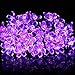 Fairy Lights Christmas Decorative Lights 33 Feet 100 LEDs, 8 Flash Modes with Tail Plug Connectable Cherry Flower Decoration Novelty Light for Party, Patio, Wedding, Home and Garden