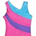BAOHULU Sparkle Dancing Hiking Biking Gymnastics Leotards for girls 4-11 Years (110(Recommended age 5-6Y), LightBlue)