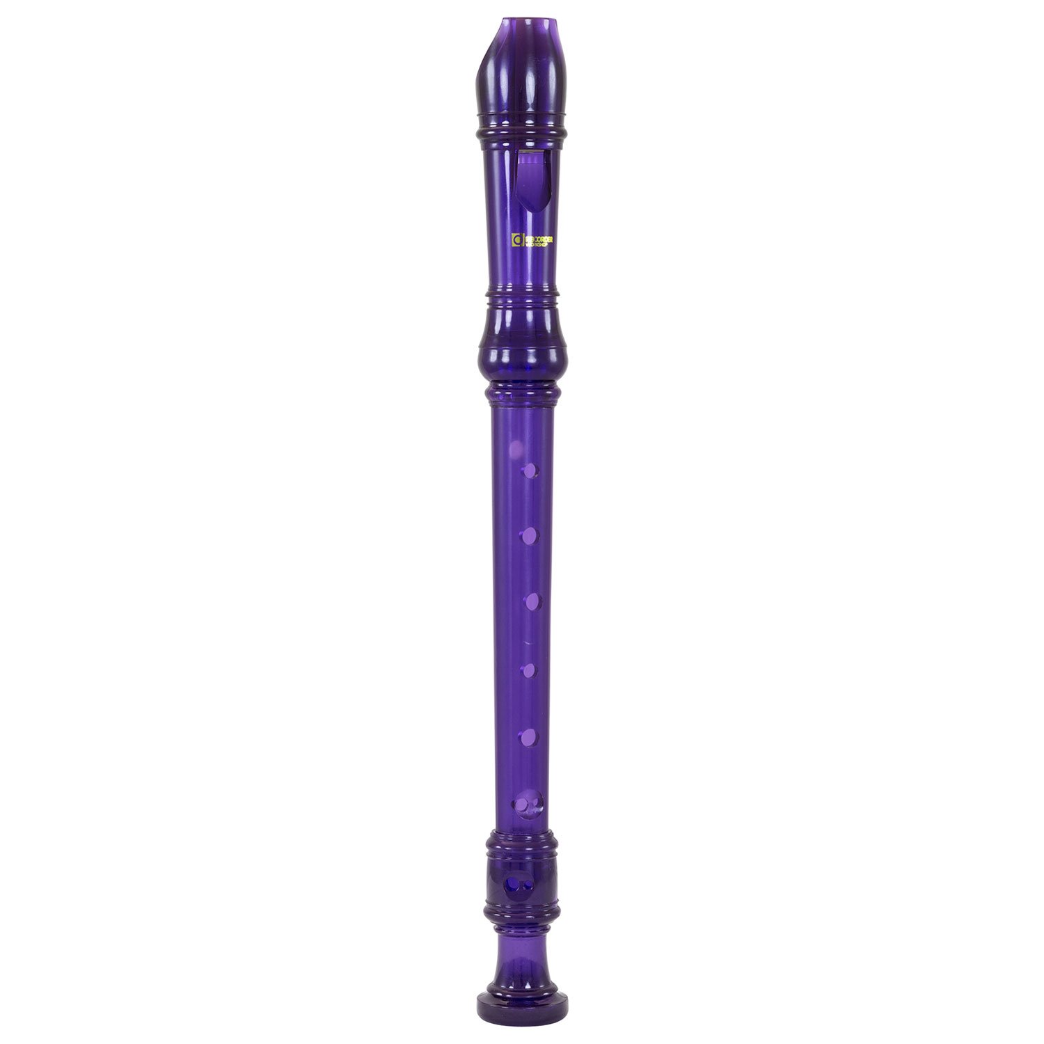 Recorder Workshop 301TPU Descant Recorder, Transparent Purple