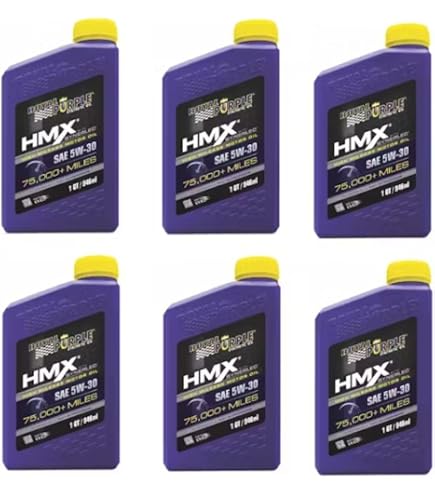 Amazon.com: Royal Purple (11749-3PK) HMX SAE 5W-30 High-Mileage