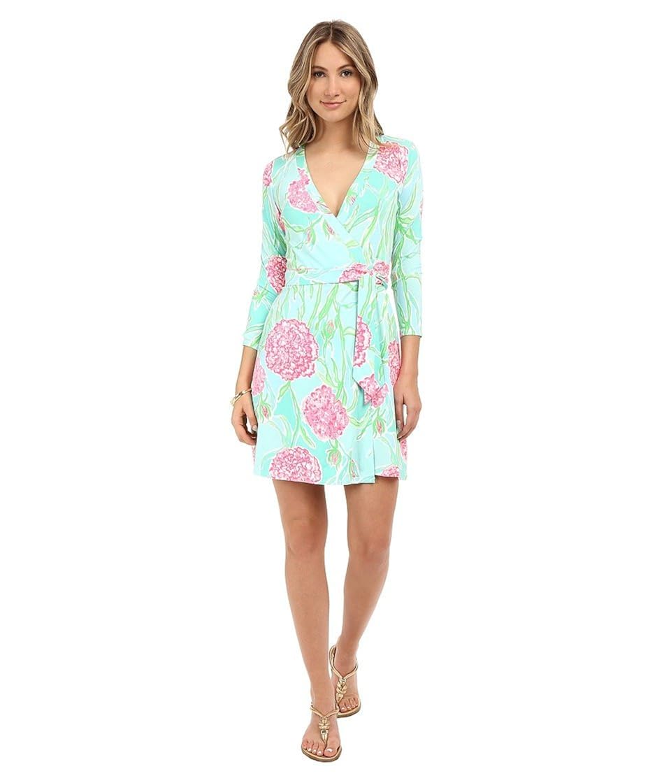 lilly pulitzer meridan wrap dress