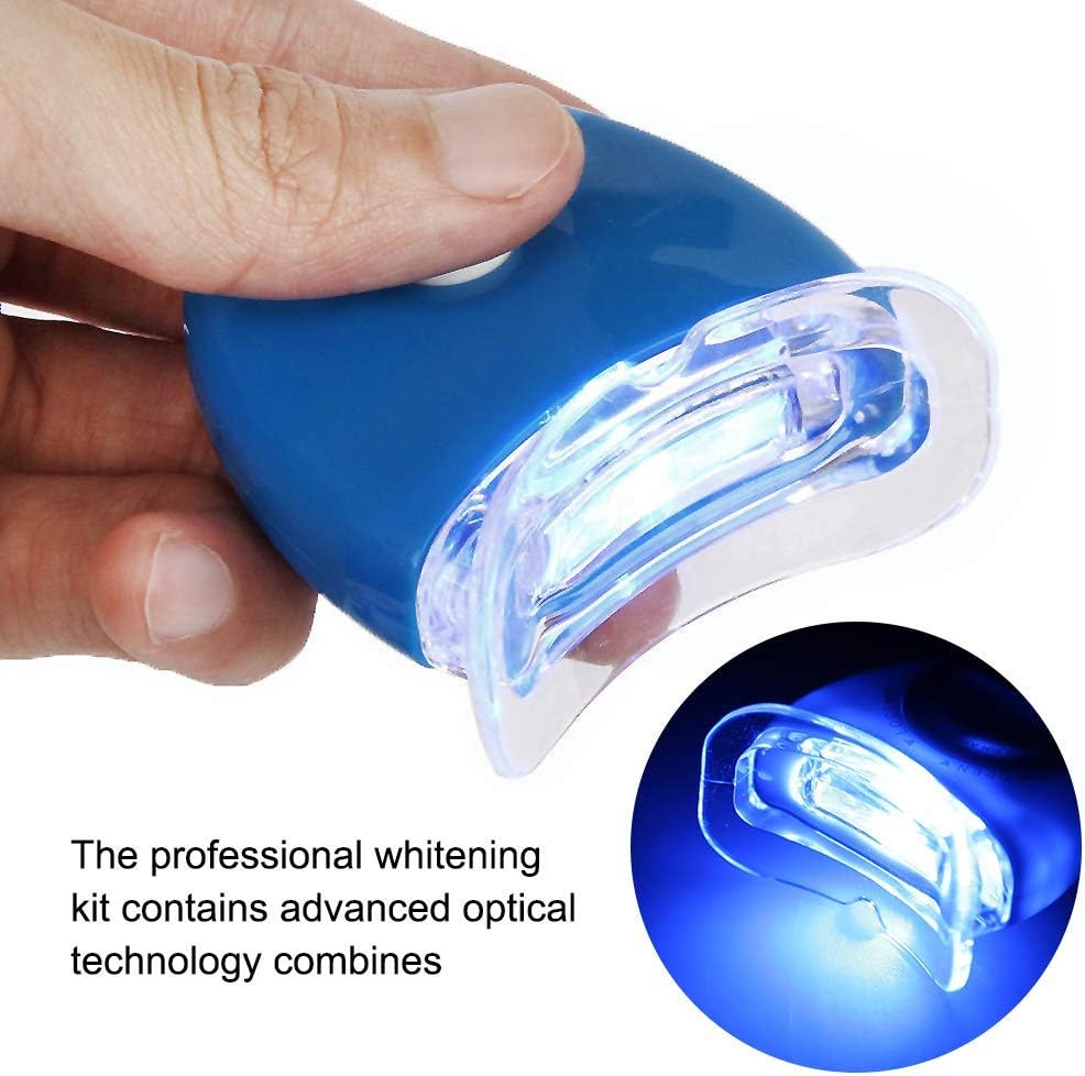 Teeth Whitening Kit,Home Teeth Whitening Kit,Teeth Whiten Gel Kit,White Dental Care Gel Tooth Bleaching Kit,Reusable Dental Whitening Kit,Teeth Whitening to Yellow Teeth and Smoke Marks Black Teeth: Health & Personal Care