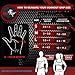 RUNTOP Workout Gloves Weight Lifting Grips with Silicon Padding Exercise Gloves Perfect for Women Men Cross Training WODS Weightlifting Bodybuilding Powerlifting Gym Fitness (Purple, M)