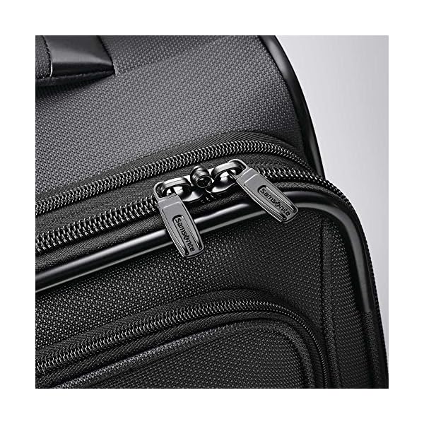 Samsonite Leverage LTE Softside Expandable Luggage with Spinner Wheels, Charcoal, CheckedLarge