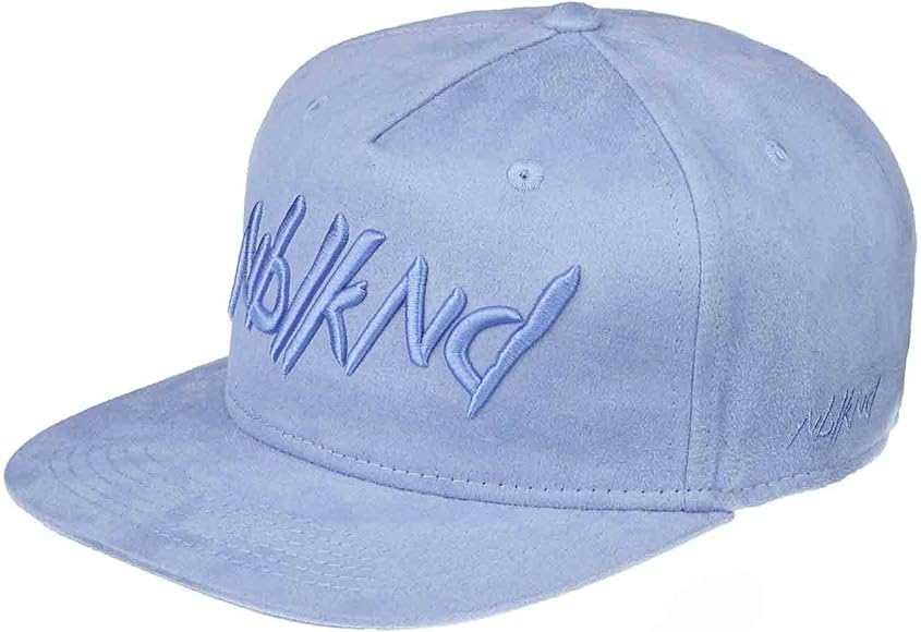 blue suede cap