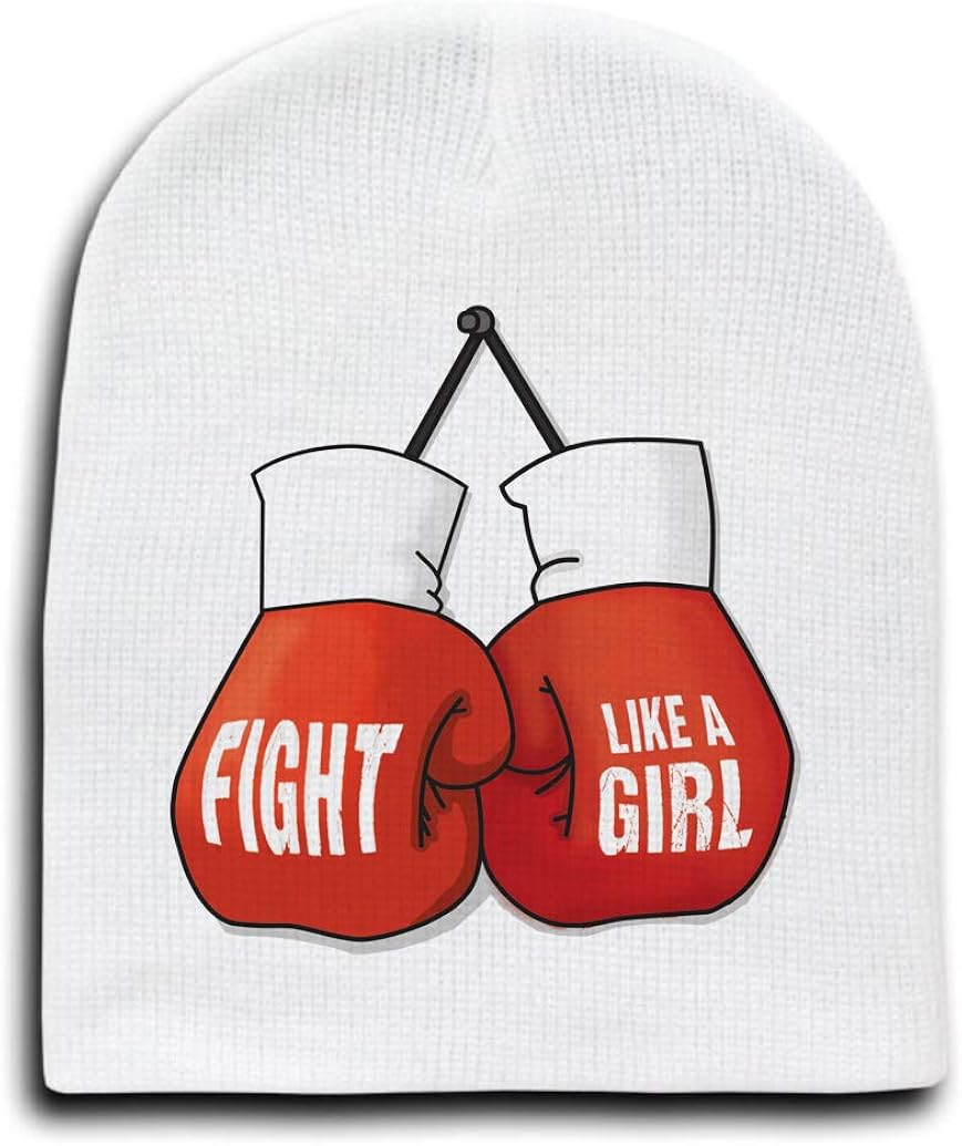 The Earth Isn't Safe Cartoon Dinosaurs in Space Parody Design - White Beanie Cap/Hat