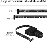 FUZVOL 150 CM Body Tape Measure Retractable for Accurate Measurements view 4