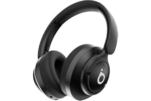 Basike Fone de Ouvido Bluetooth 5.4, ANC Cancelamento de Ruído Ativo Headphone com Microfone, Certificação Hi-Pure Audio, 30h Bateria, LE29 (Preto)