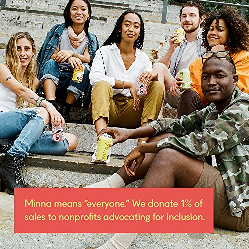 Minna Organic Sparkling Iced Tea ORANGE MANGO BLACK TEA No Sugar