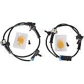 Front ABS Wheel Speed Sensor for Chevy SilveradoTahoe GMC Sierra Yukon | Front Left &amp; Right Fit for Silverado Express Suburban Tahoe Sierra Savana Yukon XL &amp; Escalade Replace 19181873