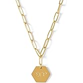 Sorority Shop Sigma Gamma Rho Paperclip Necklace — SGR 18K Gold Plated Sorority Gifts Necklace, Long-Lasting Sigma Gamma Rho Gifts for Women