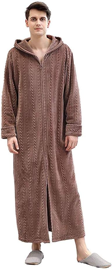 sweatshirt robe with zipper