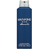 Kenneth Cole Mankind Rise Body Spray for Men, Notes of Eucalyptus, Ginger, and Sandalwood, Woody & Earthy Scent, Long-Lasting, Everyday Fragrance, 6 Fl Oz