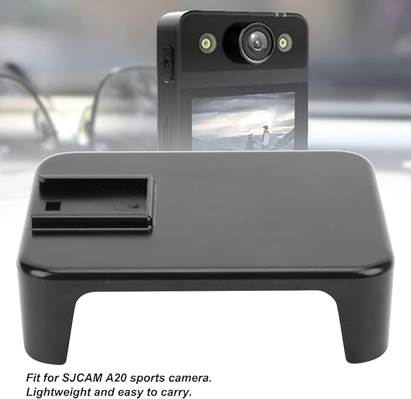 Eulbevoli Sports Camera Back Clip Light in Weight and Compact in Size Camera Back Clip for SJCAM A20 Camera