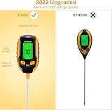 BlumWay 5-in-1 Soil Tester pH Moisture Light Temperature Greenhouse Kit view 6