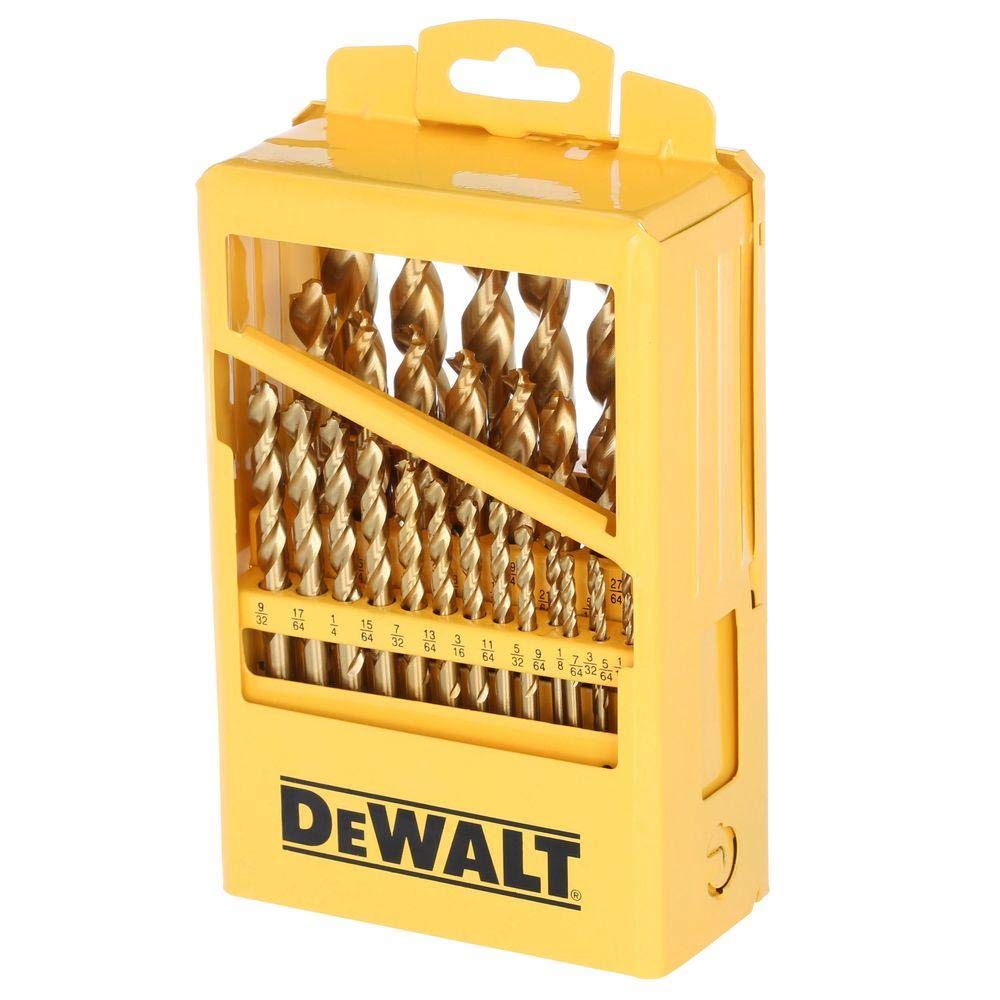 Photo 1 of DeWalt DW1969 29-Piece Pilot Point Drill Bit Set Metal Index