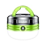 Blukar Camping Lantern LED 5 LEDs 3 Modes Battery Powered 3 AA Included view 1