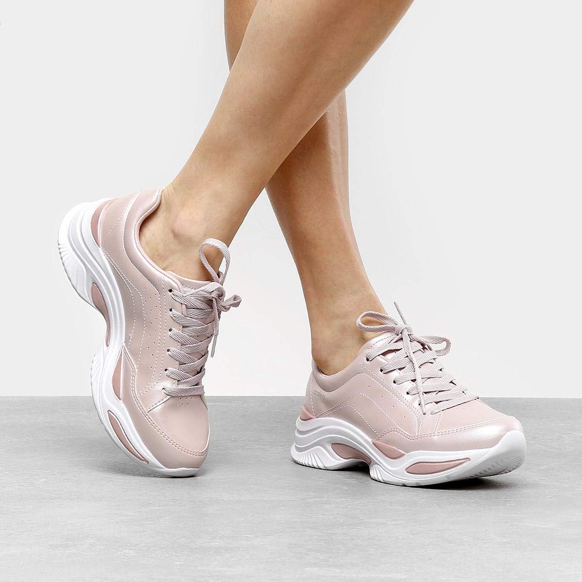 tenis chunky branco azaleia