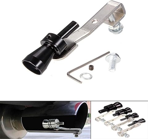 Amazon 車用マフラーカッター 自動車 マフラージェットサウンド 音変わる ジェットイノウエ マフラー用笛 穴開け不要 マフラー出口に挟み込み ゴールドs マフラーカッター 車 バイク