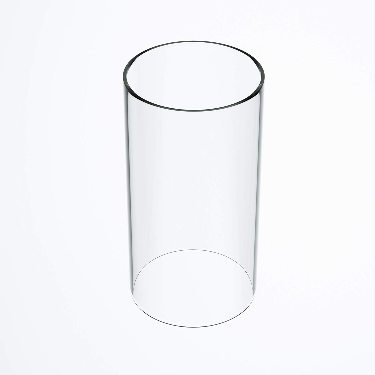 Amazon Com Tllamp Large Size Hurricane Candle Holder Glass Glass Cylinder Open Both Ends Open Ended Hurricane Glass Lamp Shade Replacement 3 5 Wide X 8 Tall Multiple Specifications Kitchen Dining