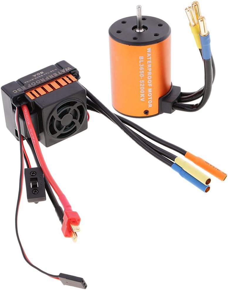 brushless motor and esc combo for rock crawler