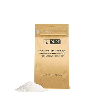Potassium Sorbate 1 Lb By Pure Ingredients Food And Usp Pharmaceutical Grade For Use In Cooking Brewing Cosmetics Amazon Com Grocery Gourmet Food