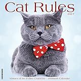 Cat Rules 2017 Wall Calendar