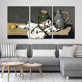 3 Panel World Famous Painting Reproduction Still Life...