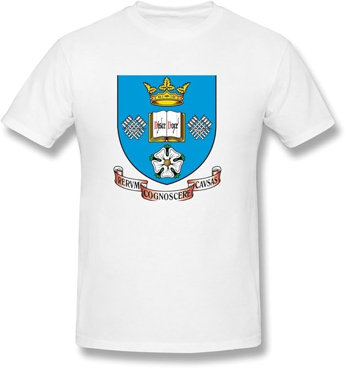Zhenqiu Newest Design The University Of Sheffield Boyfriend Tee