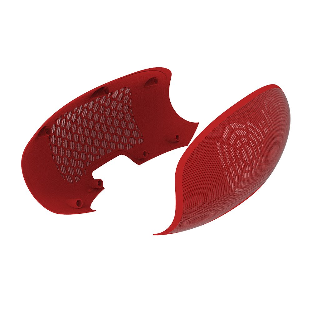 Damson Oyster Bluetooth Speaker - Red 