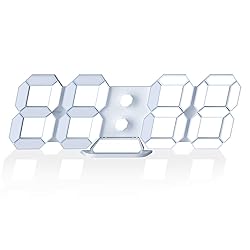 EDUP HOME 3D LED Digital Wall Clock/Desk Alarm