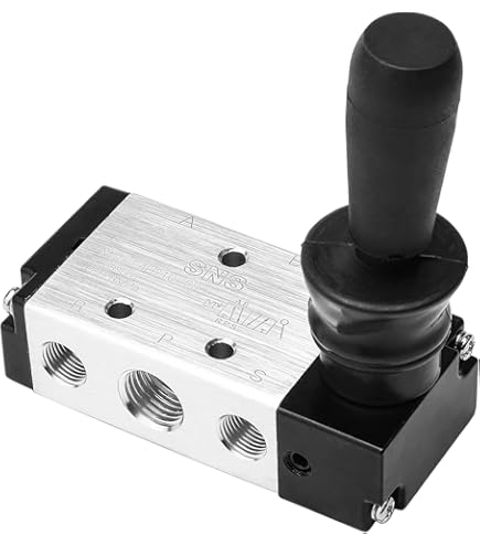 TAILONZ Pneumatic Air Flow Control Valve With Push-to-Connect Fitting, In-Line Speed Controller Union Straight - 6MM Tube OD X 6MM Tube OD SCF-6 (Pack Of 5 - View #6