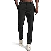 PJ PAULl Jones Mens Golf Pants Stretch Tapered Wrinkle Free Pants Casual Lightweight Trousers with 5 Pockets