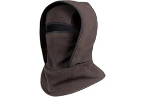 Cefatu Outdoor Winter Warm Hat Neckband, 5-in-1 Windproof Fleece Face Mask, Ski Mask & Beanie Hat, Winter Balaclava