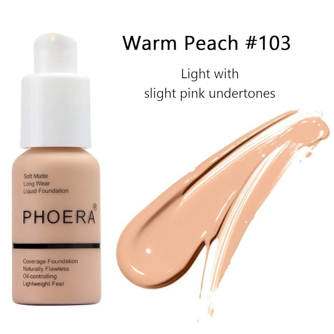phoera liquid matte foundation