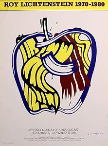 Apple Poster, (The Saint Louis Art) by Roy Lichtenstein