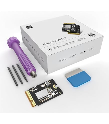 Amazon.com: M4 Pro Mac mini SSD 2TB, Hard Disk Storage Upgrade for