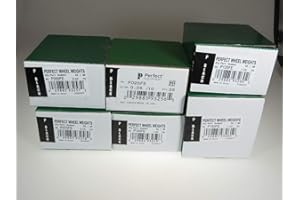 Myers Tire Supply Clip On P-Style Steel Wheel Weight Assortment 0.25-1.50 Ounce (150 pcs)