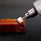 Oudtinz 100pcs Wool Felt Grinding Polishing Wheel Mandrel Attachment Set view 9