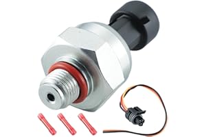 KD KISONIED 1807329C92 7.3 Powerstroke ICP Sensor with Pigtail Kit for Ford F250 F350 F450 F550 F650 F750 E350 E450 E550 F59 Replace F6TZ-9F838-A F4TZ-9F838-A ICP102