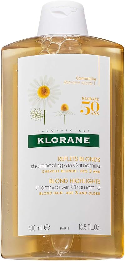Klorane Blond Highlights Shampoo Chamomile 400ml for Blonde & Highlighted Hair