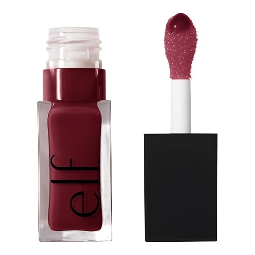 e.l.f. Glow Reviver Lip Oil, Nourishing Tinted Lip Oil For A High-shine Finish, Infused With Apricot Oil, Vegan & Cruelty-free, Jam Session