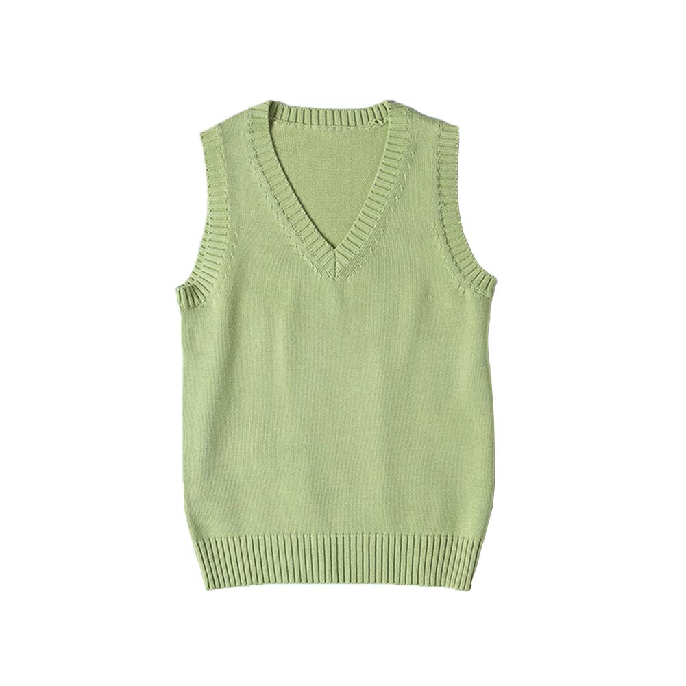 jinghuiyue Women’s V Neck Sweater Vest School