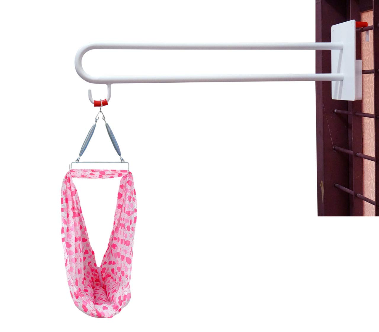 Little Chime New Born Baby Window Cradle Hanger with Spring Set
