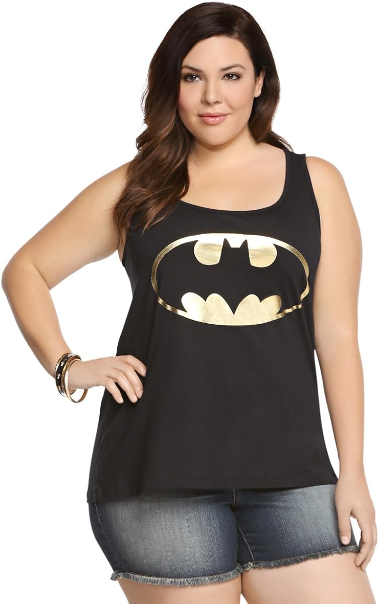 Batman Foil Tank Top Amazon.ca Clothing & Accessories